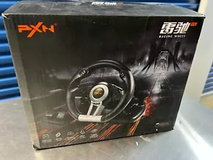 PXN V3 Pro Gaming Racing Steering Wheel Pedals For Xbox PC PS4 PS3 Switch Orange - Picture 1 of 9