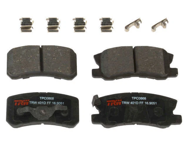 Conjunto de pastilhas de freio traseiras 78JDHQ89 para Endeavor Lancer Montero Outlander Sport RVR 2001 - Imagem 1 de 1