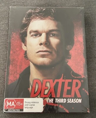 Dexter Season 3 DVD Region 4 PAL Brand NEW Sealed - Image 1 of 2
