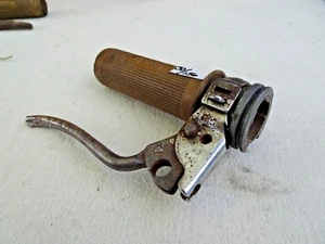 BIANCHI VINTAGE MANILLAR PALANCA ACELERADOR ITALIANO.POSS DUCATI,PARILLA ALI SHAKAR? - Imagen 1 de 3