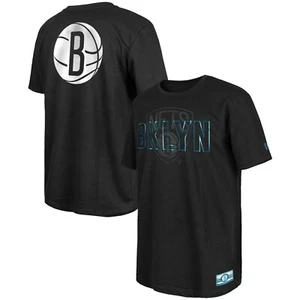 Men's New Era Black Brooklyn Nets 2023/24 City Edition Elite Pack T-Shirt Size L - Picture 1 of 3