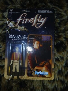 Firefly ReAction Figure Malcolm Reynolds 3.75" NEW - Picture 1 of 2