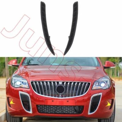 Fit For Buick Regal GS 2012-2017 A Pair LH+RH Front Bumper Trim Molding Strip - Imagem 1 de 4