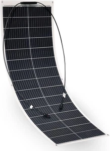 Pannello Solare Flessibile 100 W, 12 V, Modulo Solare Monocristallino, Flessibil - Foto 1 di 12