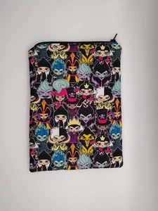 Handmade small zipper bag made with Villains Licensed fabric - Picture 1 of 1