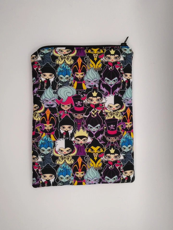 Handmade small zipper bag made with Villains Licensed fabric - Image 1 of 1