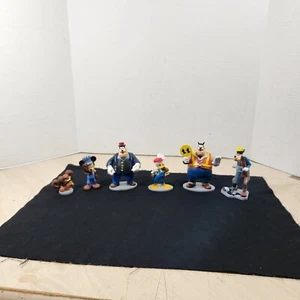 Lot of 6 Disney PVC Figures Cake Toppers Pete Crossing Guard Donald Duck  - Picture 1 of 24