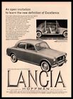 1960 Lancia Appia Sedan Series III Hoffman Motor Cars New York Vintage Print Ad