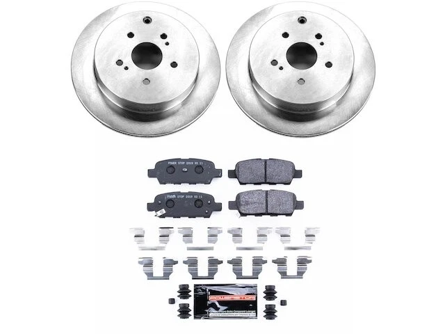 Kit de pastillas de freno trasero y rotor para 09-13 Suzuki Grand Vitara PC59B7 Foto 1 de 1