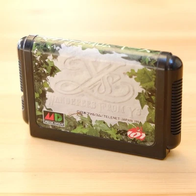Wanderers From Ys Sega Mega Drive MD Genesis Used Game Cartridge NTSC-J Japan - Image 1 of 4