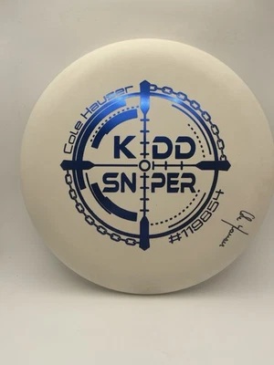 Gateway Disc Golf White Cole Hauser Wizard Pw Putter 176g Autographed By Cole - Image 1 of 4