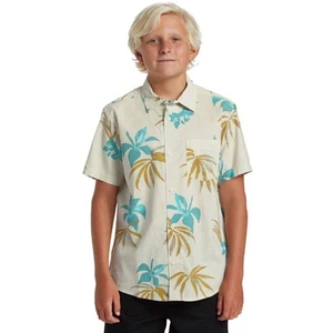 Quiksilver Kids Apero Classic Short Sleeve Hawaiian Shirt - Picture 1 of 5