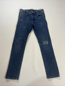 Gap Kids Skinny Jean Distressed Stretch Denim Blue Jeans Youth Boys 10 - Picture 1 of 7