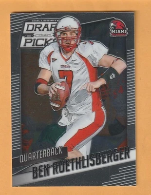 Ben Roethlisberger 迈阿密俄亥俄州红鹰队 2015 年 Prizm 选秀 #16 — 第 1/2 张图片