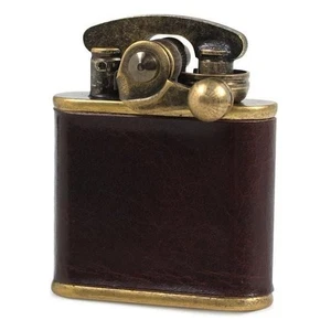 COLIBRI: Klassisches Design: Ölfeuerzeug: 308-0055: Lederverpackung: aus JAPAN - Bild 1 von 8