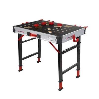 Holzmann mobiler klappbarer Arbeitstisch FLEX01 Werkbank höhenverstellbar - Bild 1 von 3