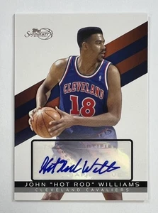 John Hot Rod Williams 2009 Topps Signature automático 362/1199 AR137 - Imagen 1 de 2