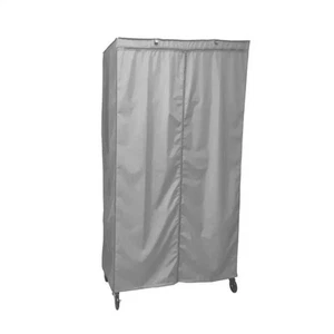 Storage Shelving Unit Cover, fits racks 36"W x 14"D x 54"H in Grey - Picture 1 of 7