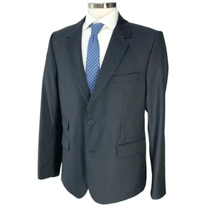 Abrigo deportivo Cartier Uniformes para hombre 42R azul marino lana Vitale Barberis Canonico - Imagen 1 de 21