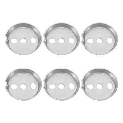  Staffa portasciugamani da 6 pezzi: ferramenta universale per bagno - rondelle - Immagine 1 di 4