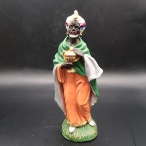 Nativity Figure Wise Men King 7 inches Japan Composite Vintage Christmas #2 - Picture 1 of 6