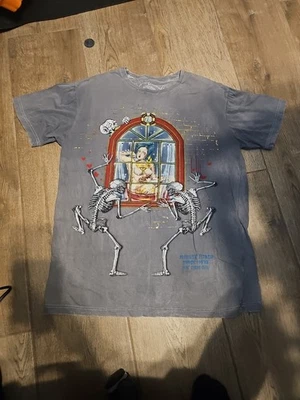 Minute Mirth Men’s Large T Shirt Short Sleeve Skater Skull Rare Whore House Nude - Image 1 of 4