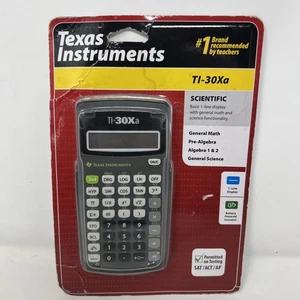 Texas Instruments TI-30Xa Scientific Calculator w/ Cover 1-Line Battery Powered - Picture 1 of 2