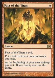 Pact of the Titan - Light Play MTG Futuresight - Picture 1 of 1