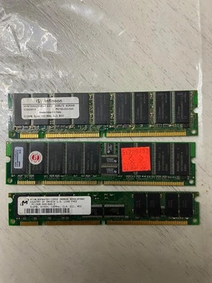 Mixed 512MB x 1 pc133 18chips 168pins ECC REG for Server - Image 1 of 4