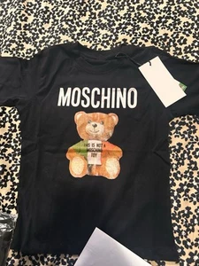 Kids girl or boy Moschino Lookalike Designer Set – T-Shirt + Shorts sizes 2-9 - Picture 1 of 3