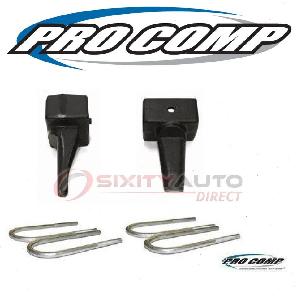 Pro Comp Leaf Spring Axle U-Bolt Kit for 1975-1978 GMC K15 Suburban - fg Foto 1 de 4