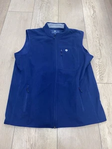 Southern Shirt Co Keeler Weste Herren XL kapitalblau Fleece Freizeit Golf adrett neu mit Etikett - Bild 1 von 16