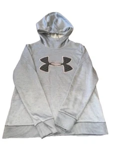 Under Armour Grau Schwarz Rosa Pullover Kapuzenjacke Sweater Damen Gr. Medium - Bild 1 von 8