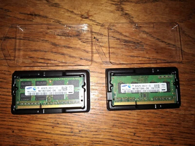 Samsung 1 x 4GB and 1 x 2GB 2Rx8 DDR3 1333MHz PC3-10600S Laptop RAM Memory - Image 1 of 2