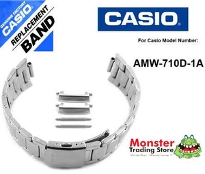 CASIO WATCH BAND REPLACEMENT ORIGINAL ONLY FITS: AMW-710D-1A - Picture 1 of 1