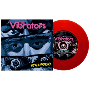 The Vibrators - He's A Psycho (Edición Limitada 7" Vinilo Rojo) - Imagen 1 de 3