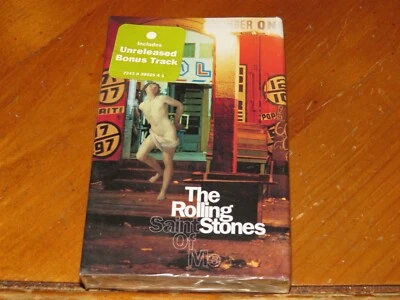 ROLLING STONES - Saint Of Me - Cassette Tape Single SEALED! no cd Mick Jagger - Image 1 of 4