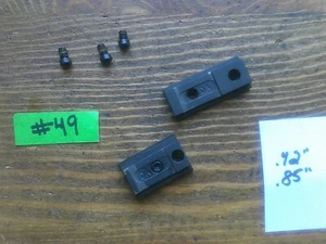 Beretta Mato Rifle Scope Blocks 30-06 Blued W/ Screws Talley - Picture 1 of 4