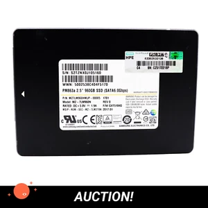 4x Samsung 960GB SATA 2.5" PM863a MZ7LM960HMJP-00005 SSD Solid State - Afbeelding 1 van 5