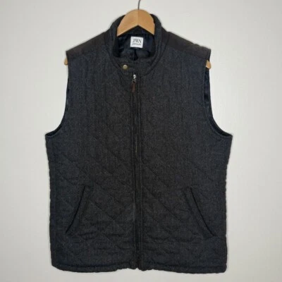 JWN John W. Nordstrom Men’s Quilted Wool Blend Vest - Image 1 of 4
