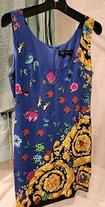 VINTAGE 1990'S LADYBUG DRESS BY GIANNI VERSACE - ITALY SZ 46 - Picture 1 of 8
