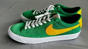Size 11.5 - Nike Zoom Blazer Pro GT SB Low Lucky Green Gold - Picture 1 of 8