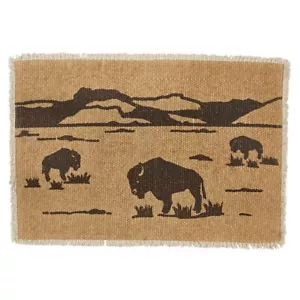 BISON cloth PLACEMAT, 13X19, NWT, cabin or lodge decor! - Picture 1 of 1