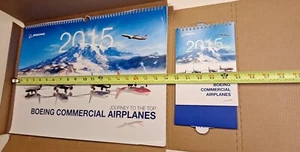Boeing 2015 New But Open calendar commercial airplanes Clean Pages - Picture 1 of 16