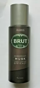 Brut Musk Deodorant Spray 200ml Mens Body Care Long Lasting Efficacy No Marks - Picture 1 of 1