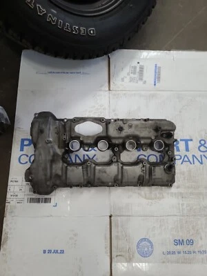 BMW F07 550i X5 2008-2014 4,4 V8 5 6 7 turbo motor válvula cubierta izquierda OEM 080222 Foto 1 de 4