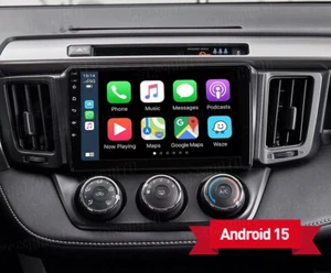 Radio estéreo para automóvil Apple Carplay GPS BT 10,1" Android 15 para Toyota RAV4 2013-2018 - Imagen 1 de 14
