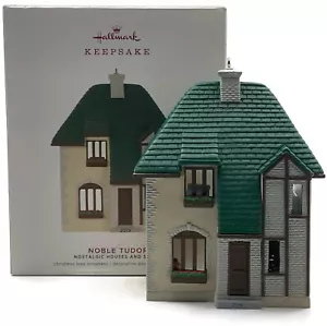 Ornament Punze Edle Tudor 2019 Nostalgie Häuser Geschäfte Weihnachten Andenken - Bild 1 von 12