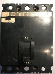 Square D FAL36020 20-AMP 3-POLIG 600 VOLT Leitungsschutzschalter Lug-in Lug-out GEPRÜFT! - Bild 1 von 5