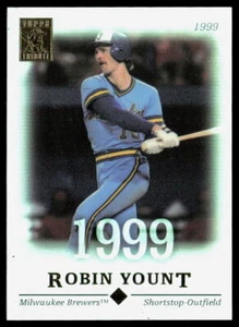 Robin Yount 2004 Topps Tribute HOF #28 Haze & Scratches - Picture 1 of 2